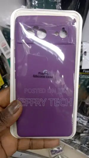 Google Pixel 6 Case TPU Silicone Phone Cover Purple