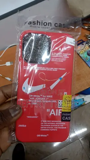 Nike Red ”Air Jordan" Silicone iPhone 14 Pro Max