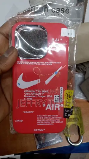 Nike Air Red iPhone 14 Pro Case
