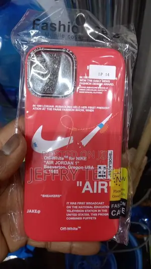 NIKE IN RED iPhone Case for iPhone 14