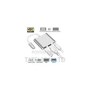 3 in 1 TYPE C USB3.0 + USB-C PD Adapter