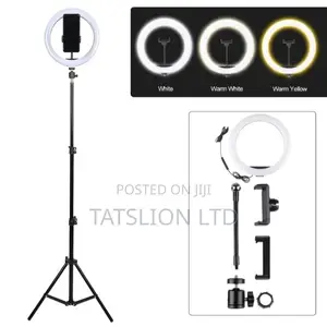 10 Inch LED Ring Light Plus Tripod