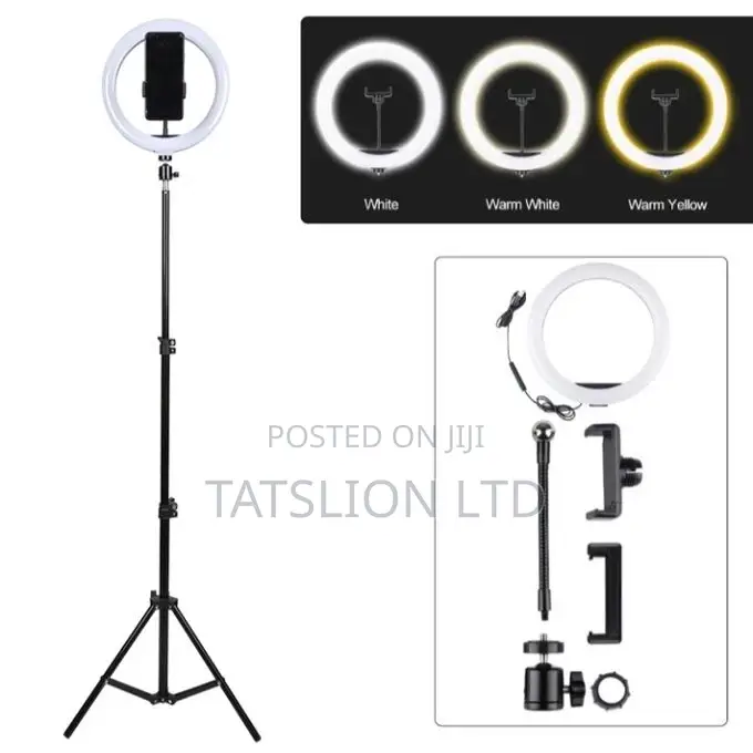 10 Inch LED Ring Light Plus Tripod