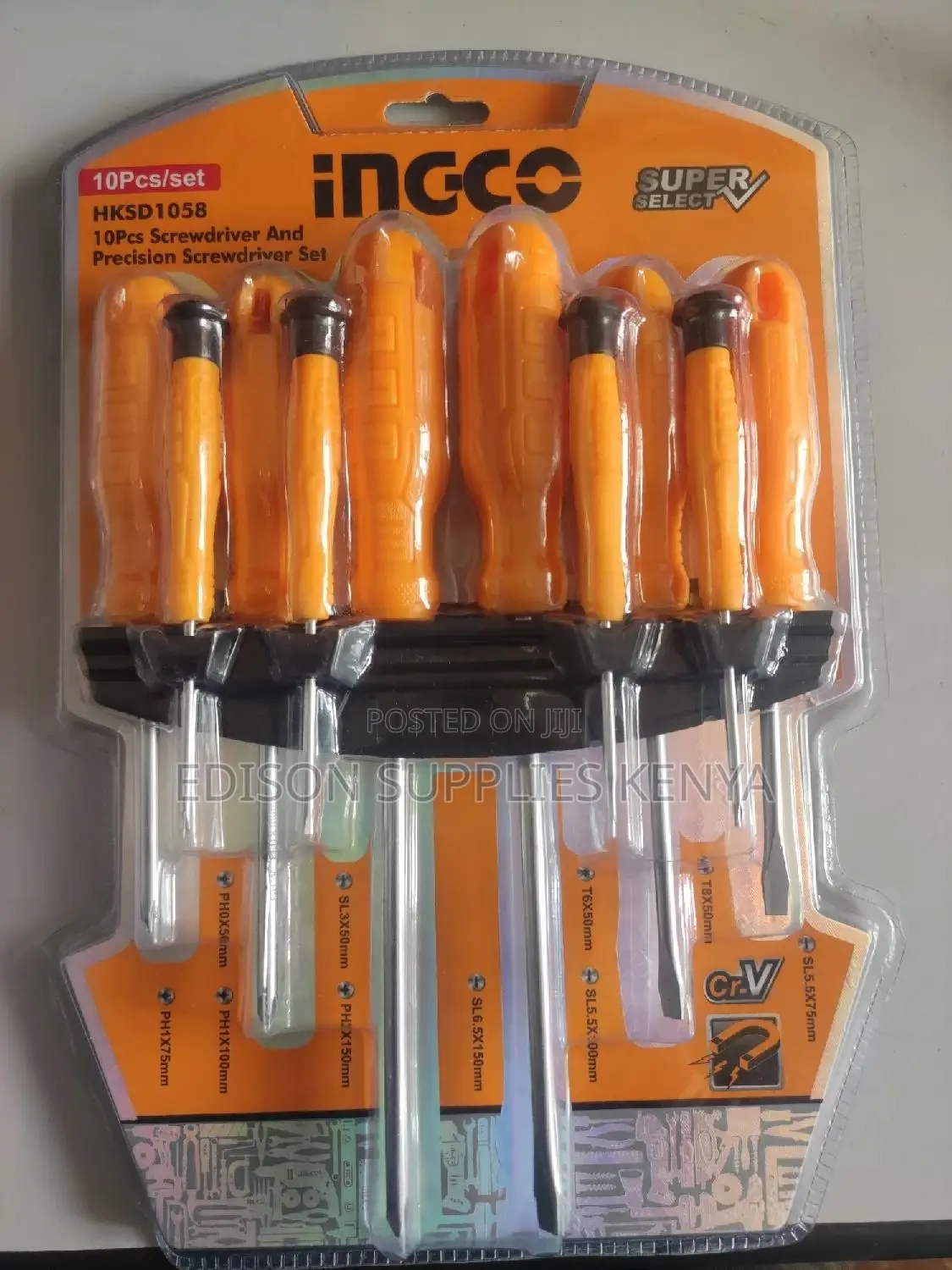 Ingco Screwdrivers Precision Screwdriver Set 10pc Screw Drivers 10 PCS
