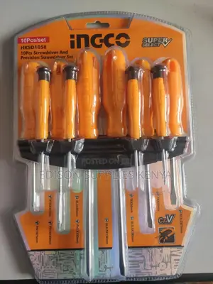 Ingco Screwdrivers Precision Screwdriver Set 10pc Screw Drivers 10 PCS