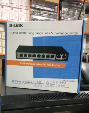 D-Link Long Range POE + Surveillances Switch