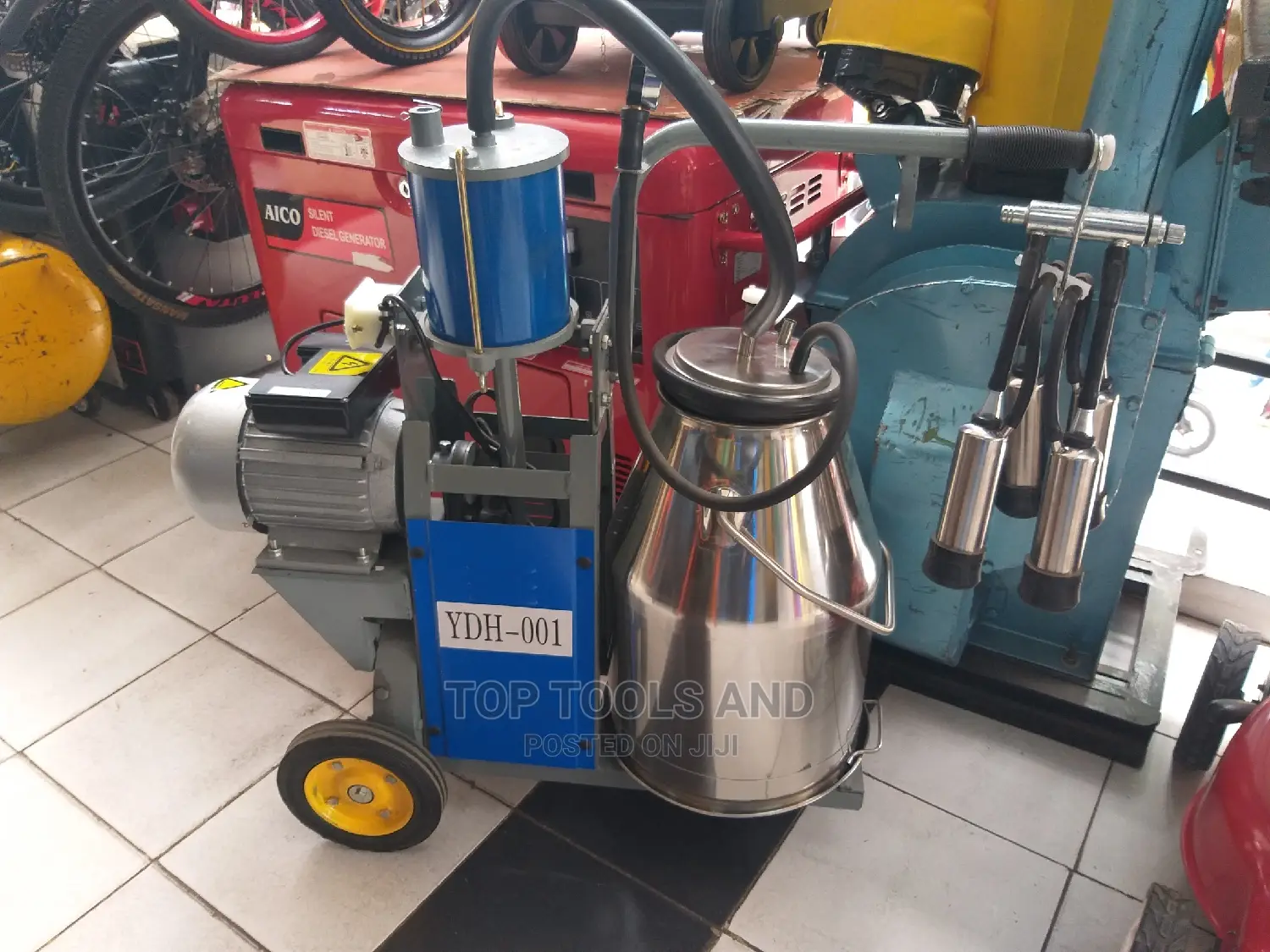Milano Single Phase Single Automatic Milking Machine