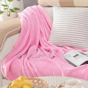 Pink Fleece Blanket/ Pink Throw Blanket Premium Quality Warm
