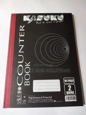 Kasuku Counter Book A4 All Quires