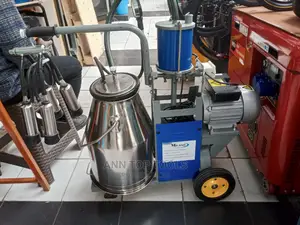Complete Portable Milking Machine Single Barrel