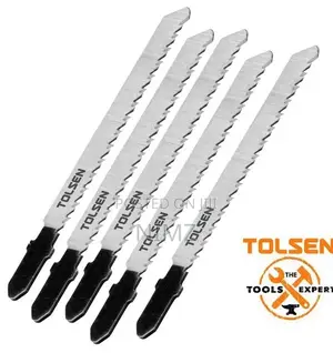 Tolsen JIGSAW Blade Set - METAL 5pcs Tolsen T118B - High Qua