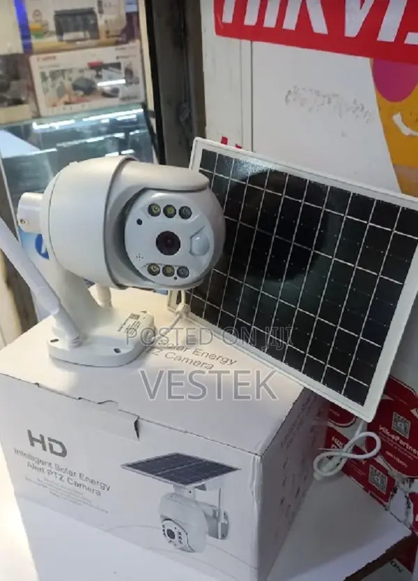 3MP Solar PTZ Camera 4G Outdoor Wireless Solar PTZ Camera