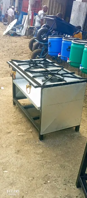 Closed Two Burner Gas Grill Jikos