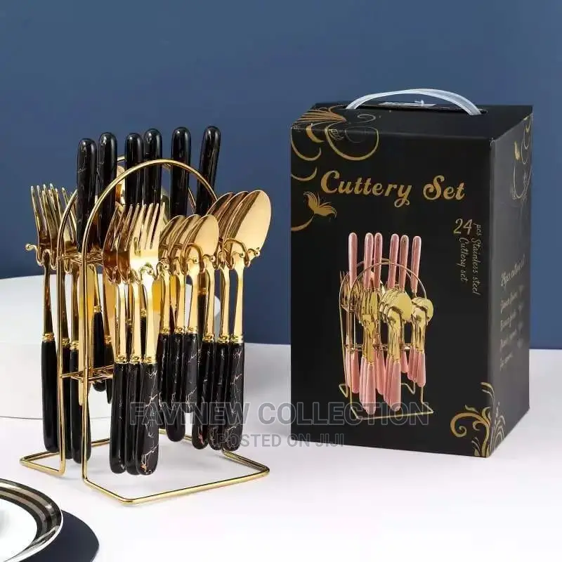 24 Pc's High-Quality Cutlery Set