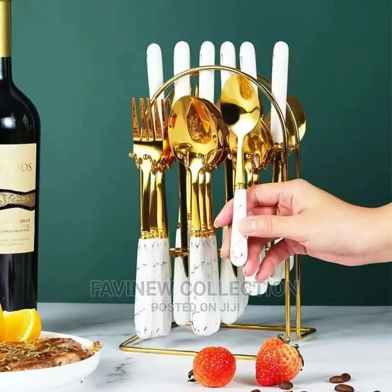 24 Pc's High-Quality Cutlery Set