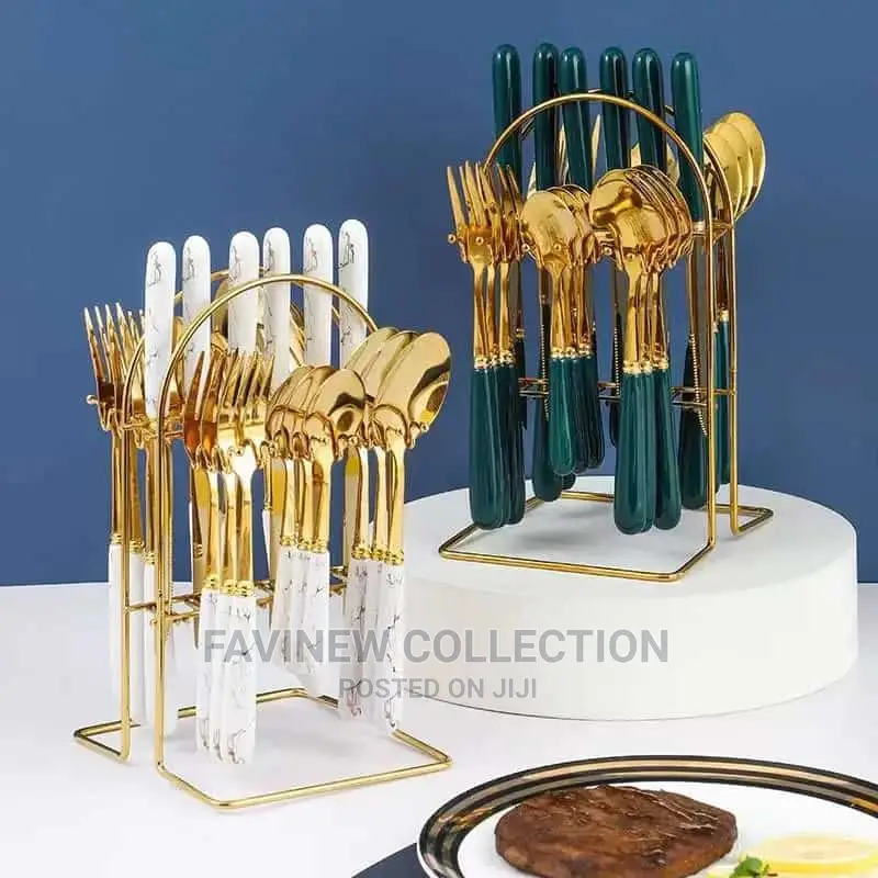24 Pc's High-Quality Cutlery Set