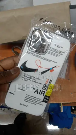 iPhone 12 Pro Max Nike Case (White)