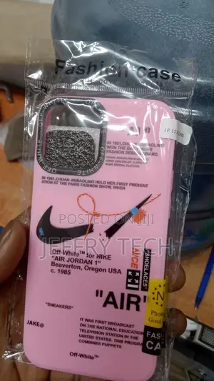 iPhone 12 Pro Nike Case (Pink)