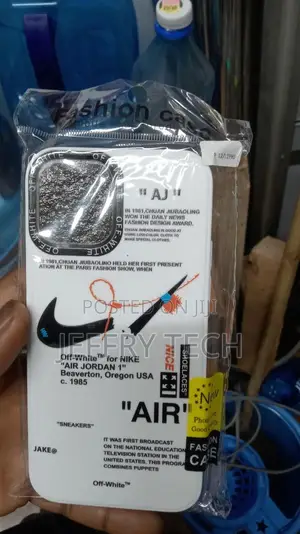 For iPhone 12 Pro Off-White Nike Frosted Phone Case 12pro