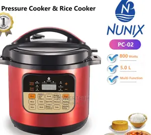 Nunix 800wattelectric Pressure Cooker Rice Cooker 6L PC-02