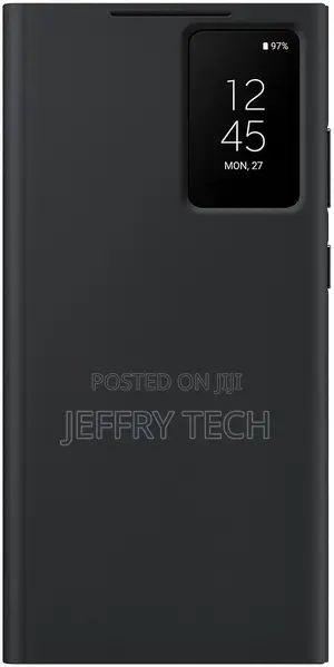 SAMSUNG Galaxy S23 Ultra Smart View Wallet Case Black, Laven