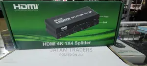 Green HDMI Splitter, 1x4 Ways