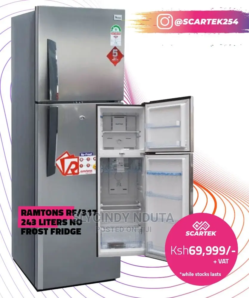 Ramtons RF/317 243L No Frost Freezer
