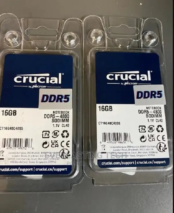 Crucial DDR5 16GB 4800