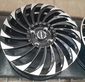 Black Silver Rims 15 Inch Toyota Filder, Axio