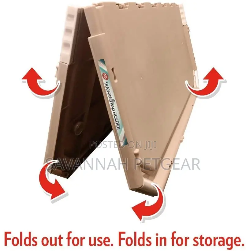 Simple Solution Dog Pad Holder – Portable Tray for Pet Train
