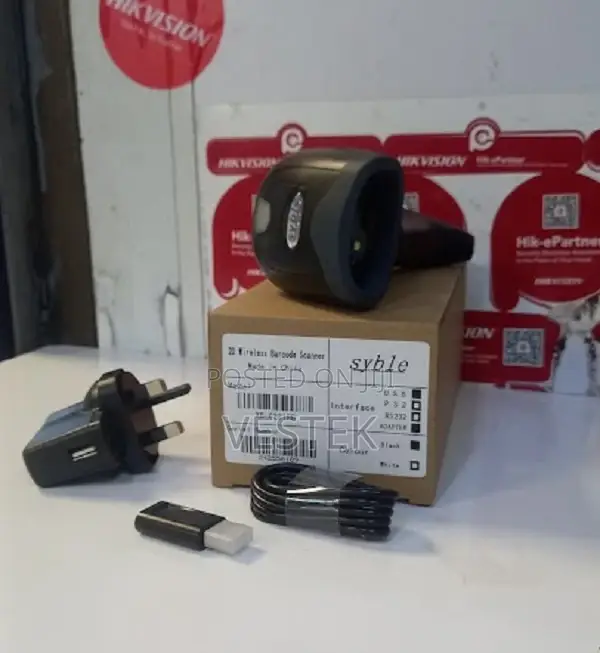 2D Wireless BT Handheld Barcode Scanner USB-HID Interface Fo