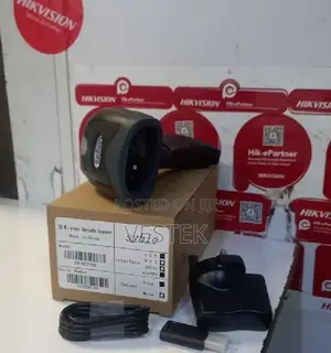 2D Wireless Barcode Scanner With Rechargeable Battery