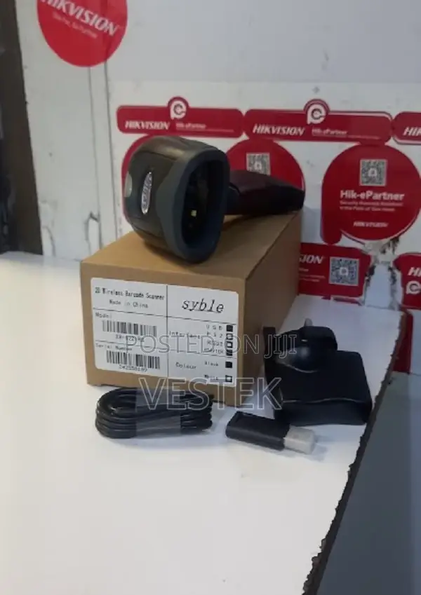 Bluetooth and Wireless 2D Barcode QR Scanner