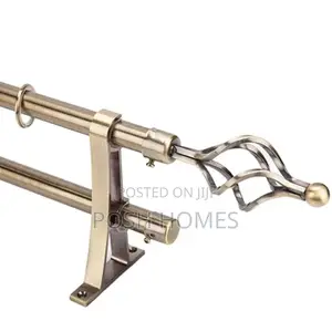 3m Double Adjustable Curtain Rods