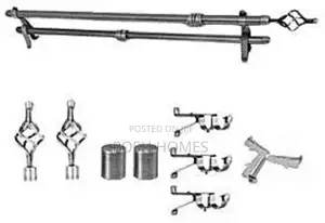 2M Extendable Curtain Rods