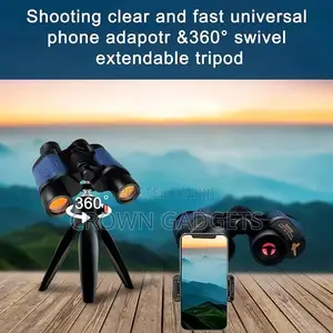 60 by 60 Full Optical Glass Binoculars