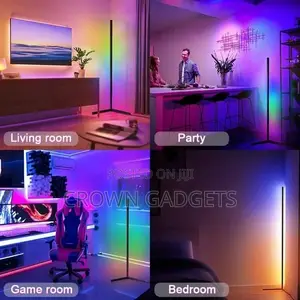 Modern Home Decor RGB Floor Lamp, Colorful