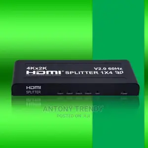 1x4 HDMI Splitter, 1 in 4 Out HDMI Splitter