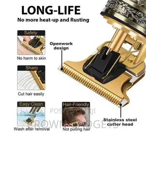 VINTAGE Hair Clippers for Men, Professional