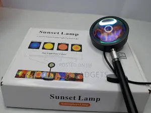 180 Degree Rotation Sunset Light Projector 16 Colors