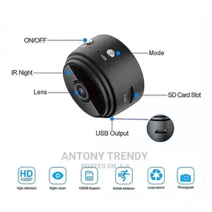 Wifi Wireless Hidden Camera A9 Mini Cctv
