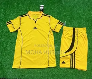 Plain Adidas Football Uniforms