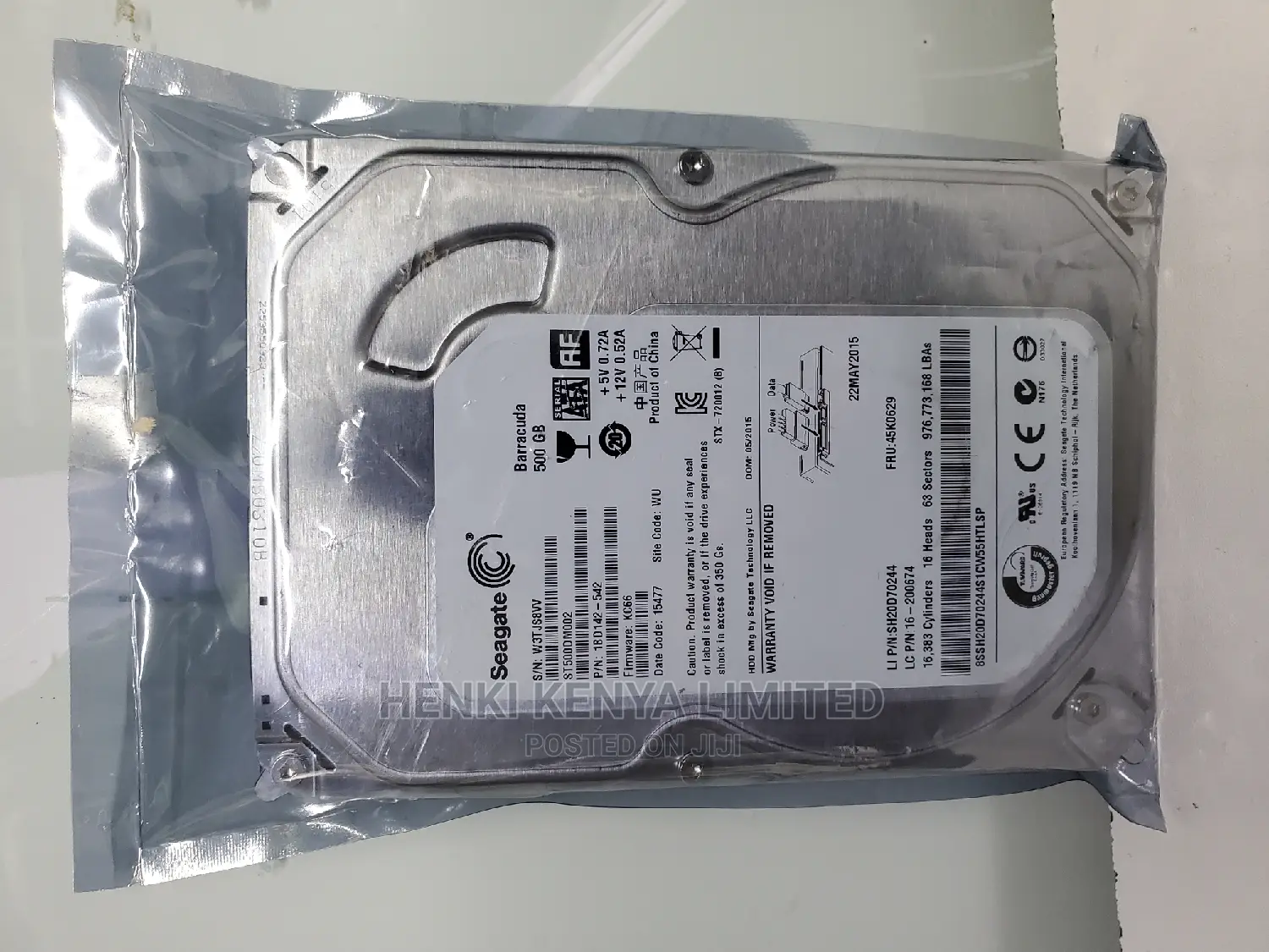 Seagate 500GB Desktop Internal Hard Disk Drive