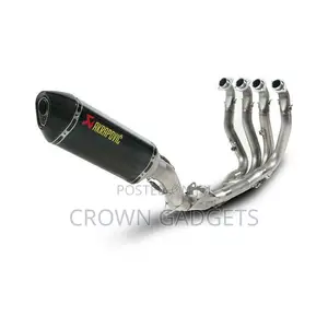 Black Universal Bike AKRAPOVIC