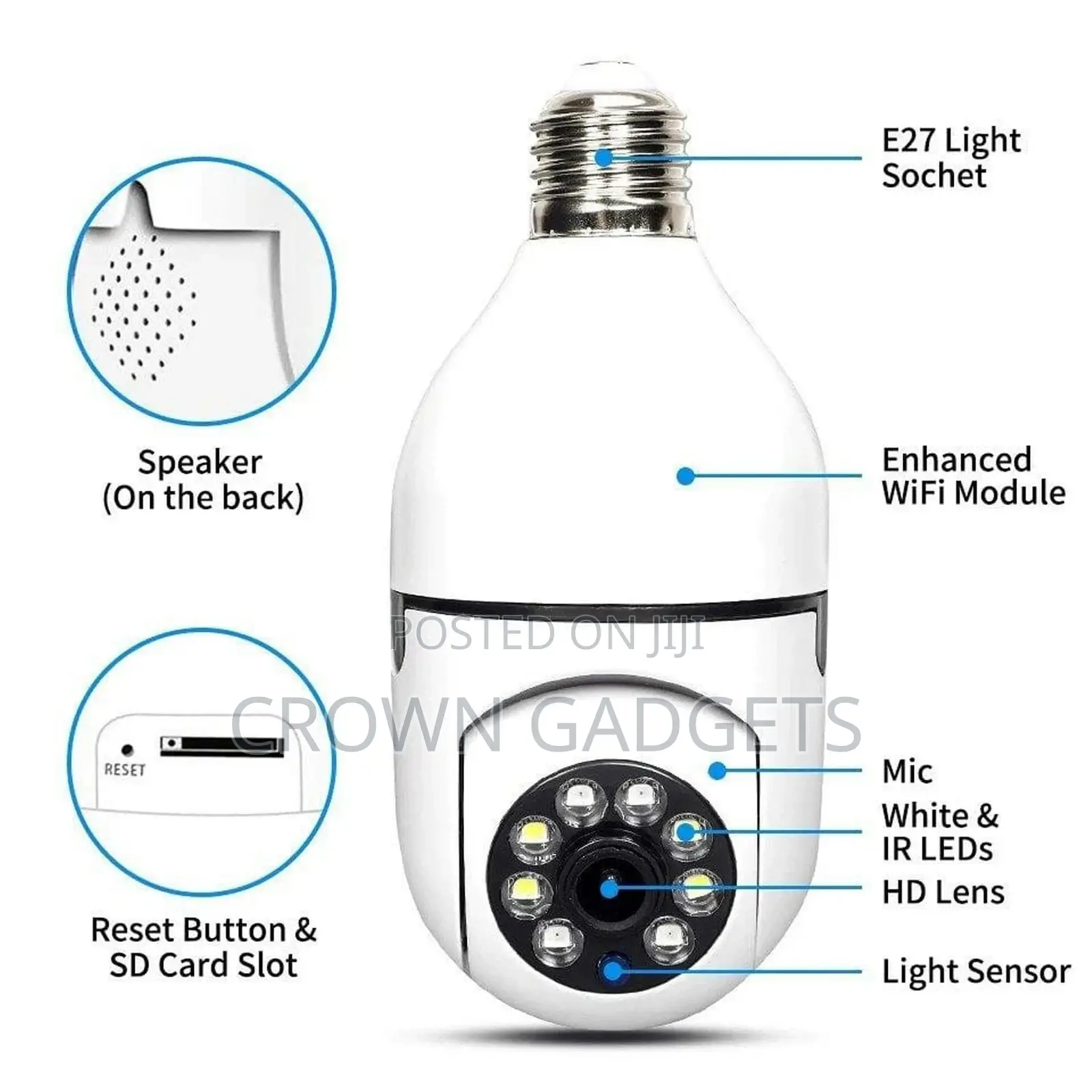 Panorama Home Security Smart Camera JG22