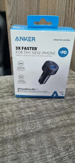 Anker Powerdrive PD+ 2 – 35W 2-Port USB-C Car Charger