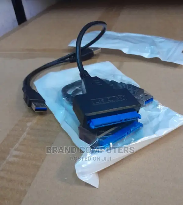 USB to SATA Adapter Cable - Black