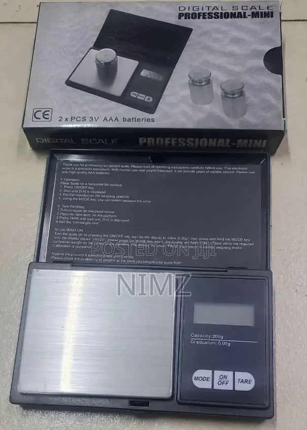 Mini Digital Scale Electronic Pocket Jewelry Gram Balance We