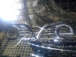 Foglamp/Foglight Covers Hilux Vigo 2012,2013 Silver/Chrome