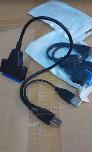 USB 3.0 to SATA Hard Drive Adapter Cable - Black